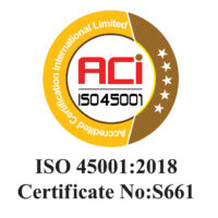 ISO 45001 Cert Logo Format COS661